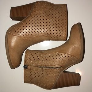Charming Charlie’s Tan Booties